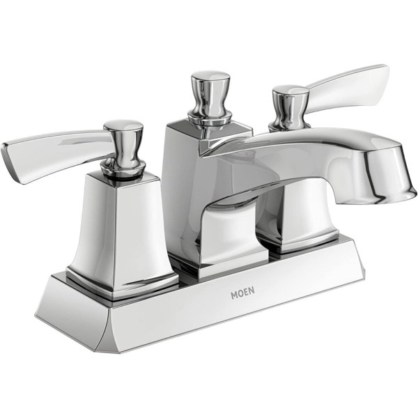 Moen WS84922 Conway TwoHandle Centerset Bathroom Faucet Nickel Wayfair